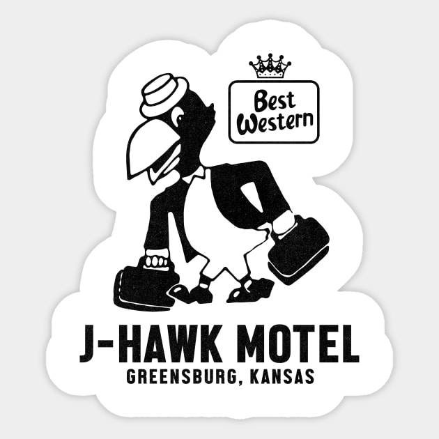 J-Hawk Motel Sticker by tdilport